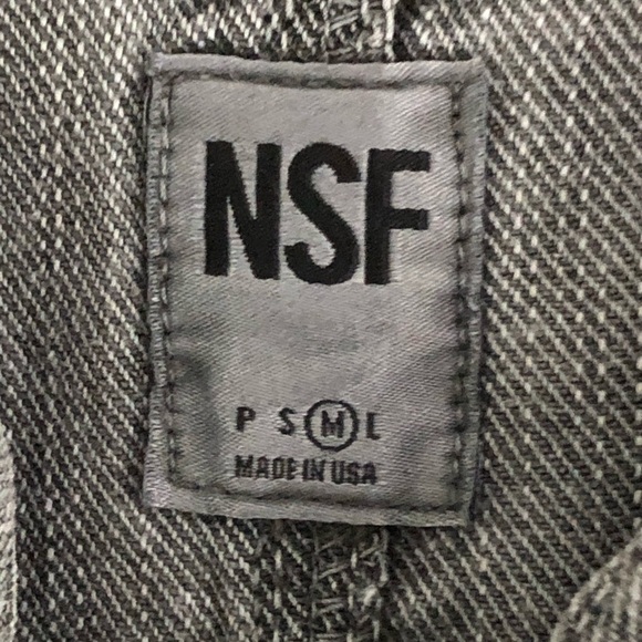 Free People NSF Women's Gray Jumpsuit Alana Tie Waist Medium - Picture 7 of 11